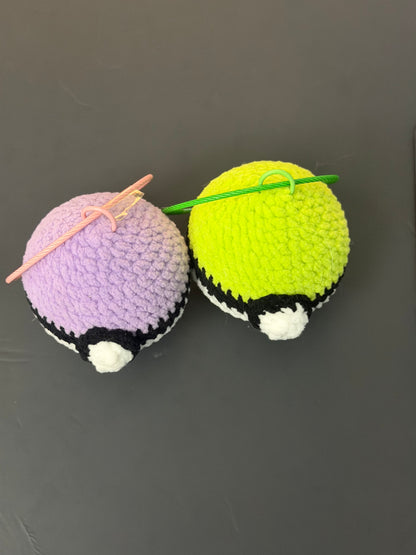 Hand Knitted Poké Ball
