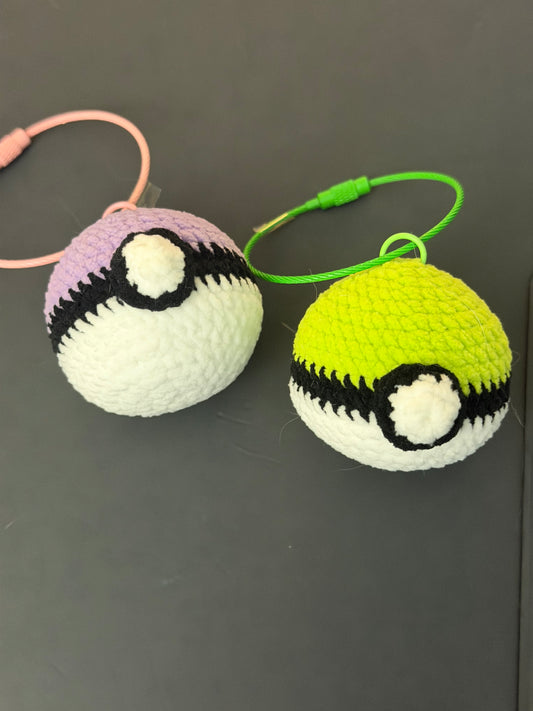 Hand Knitted Poké Ball