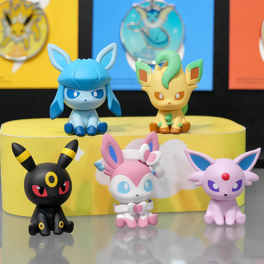 Funism Pokémon Mini Figure Little Adventures Series 2 China Exclusive Blind Box, you will receive the full set 8 of them
