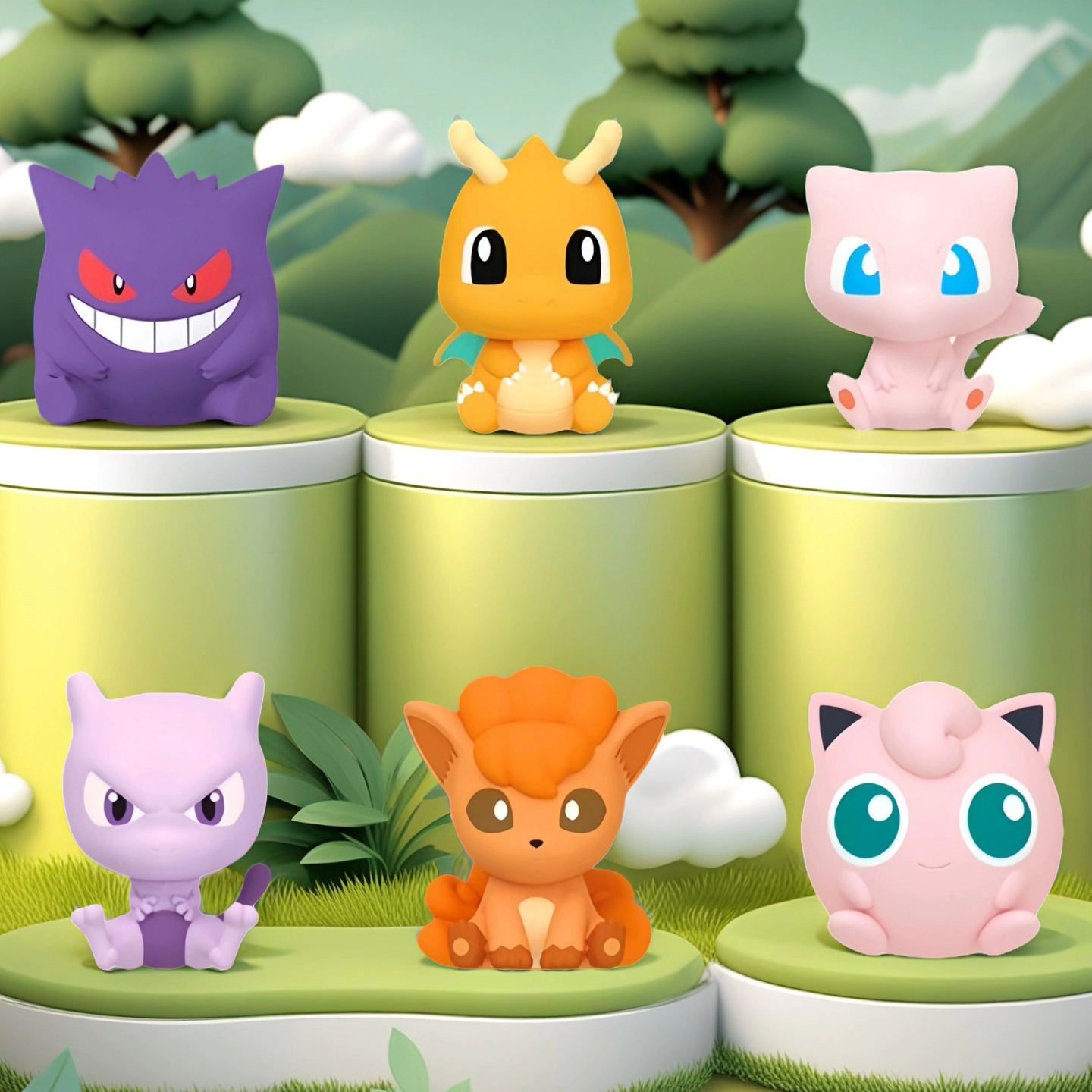 Funism Pokémon Mini Figure Little Adventures Series 3 China Exclusive Blind Box(If you place 6 orders, you will receive the full set)