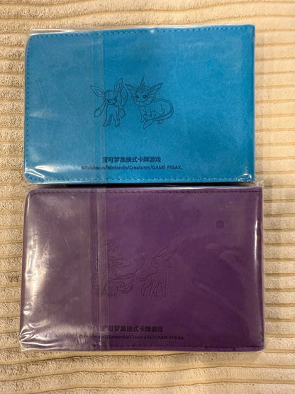 2X Pokemon S-Chinese Eeveelution Water &Psychic 64 Slots Binders US SELLER